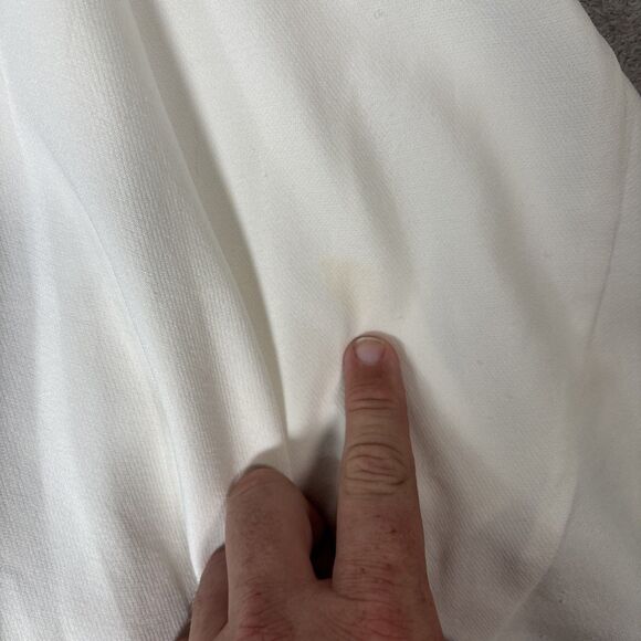 Chelsea And Violet Women’s Dress Size S Ruffle Mini Wedding Bride Rehearsal - Picture 4 of 15